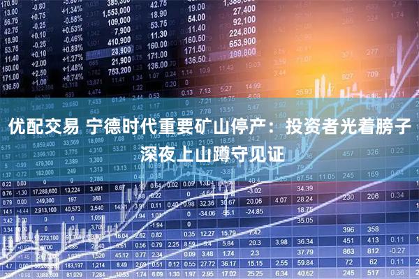 优配交易 宁德时代重要矿山停产：投资者光着膀子 深夜上山蹲守见证